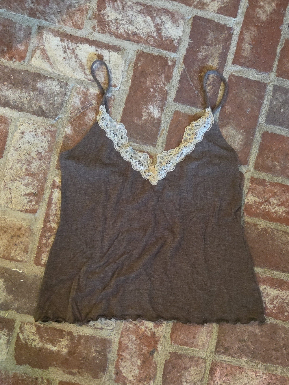 Free People Women's Army Green Cami Large